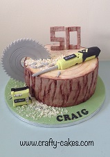 Carpenters Woodwork cake